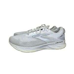 Brooks Levitate 6 Wht Oyster/Mushroom Grey Running Shoe 1103951D-126 Men10 Med D